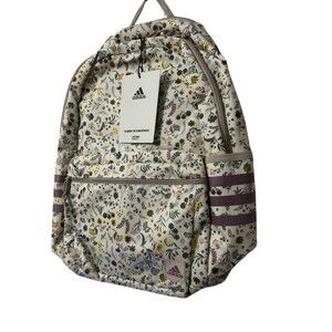New Adidas Floral 3-Stripe Classic Backpack Mens Womens Laptop Sleeve